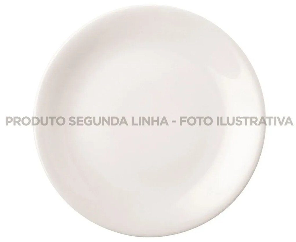 Prato Raso 26Cm Porcelana Schmidt - Mod. Voyage Coup 202 2° Linha