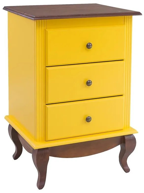 Cômoda Country Clean 03 Gavetas - Wood Prime TA 16999