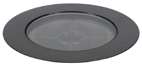 Embutido Solo Led Aluminio 8W 2700K Ip67 10 Flat In - PRETO