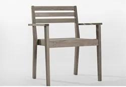 Cadeira com Braços Quarter Nogueira - Mão & Formão