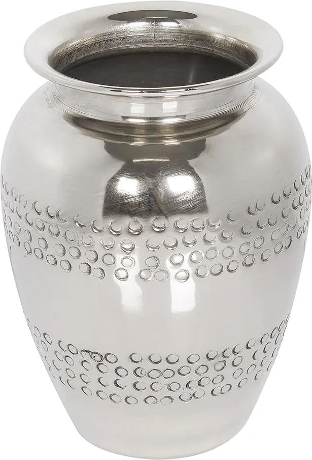 Vaso De Alumínio Prata Cromado