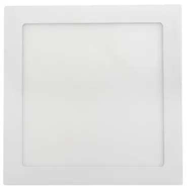 Plafon Led Embutir Aluminio Branco 18W 22,5Cm Yamamura - LED BRANCO FRIO (6000K)