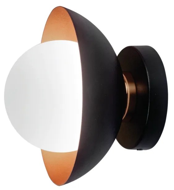 Plafon Bibelô Ø19X16Cm Globo Ø14Cm Fosco 1Xe27 G45 Mini Bulbo Anel Dis... (TC-F - Terracota Fosco, Igual Primeira Cor)