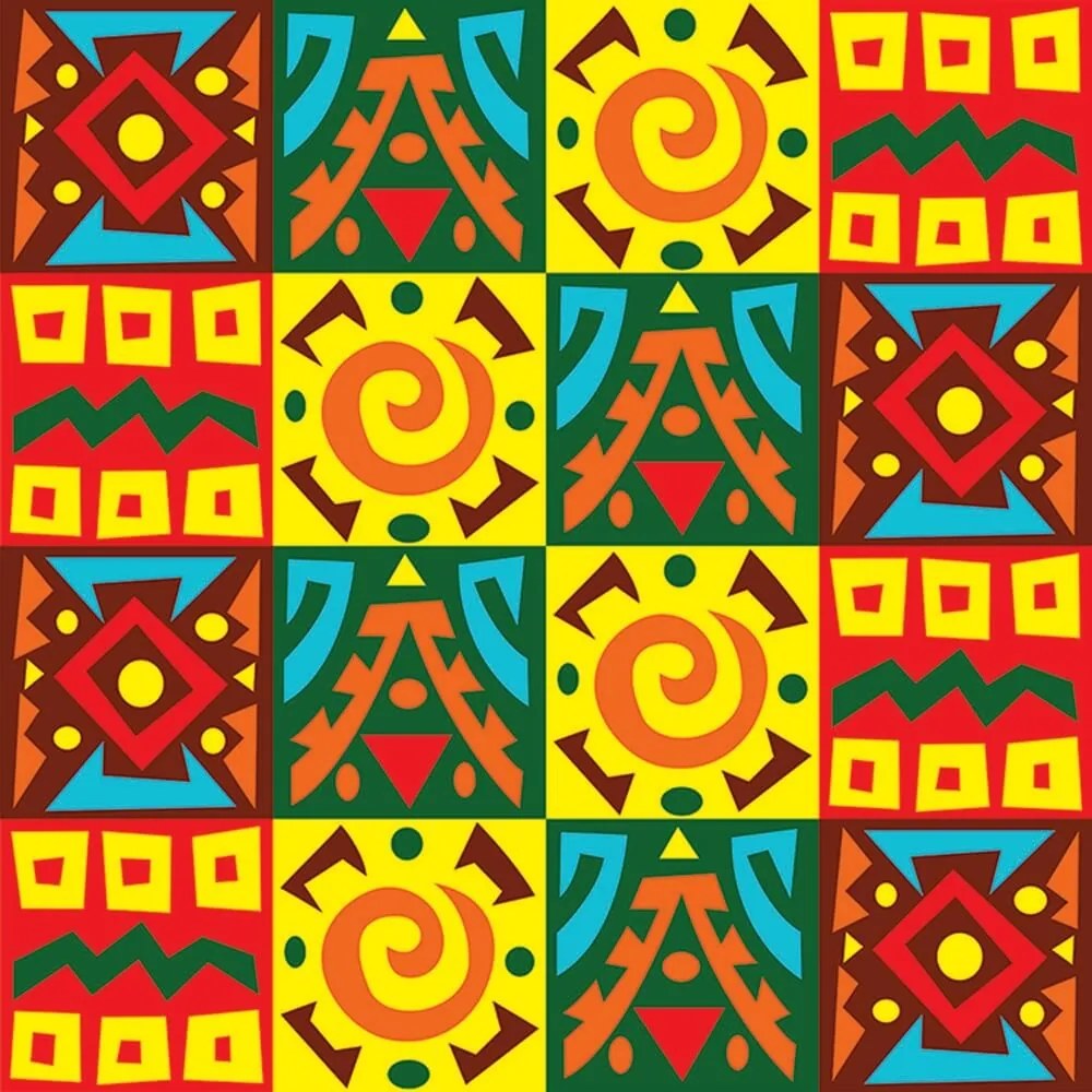 Adesivo para Azulejo África Color