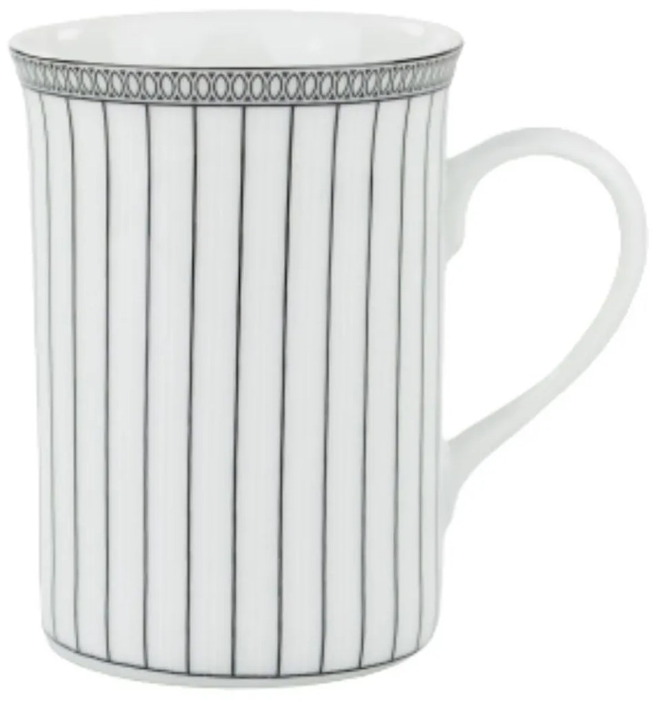 Caneca 240Ml Porcelana Schmidt - Dec. Aline 2263