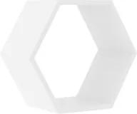 Nicho Decorativo Hexagonal em MDP - Branco