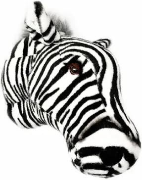 Cabeça de Zebra de Parede Wild &amp; Soft