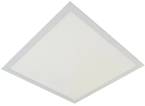Plafon Led Embutir Quadrado Aluminio Branco 48W Yamamura - LED BRANCO FRIO (6000K)