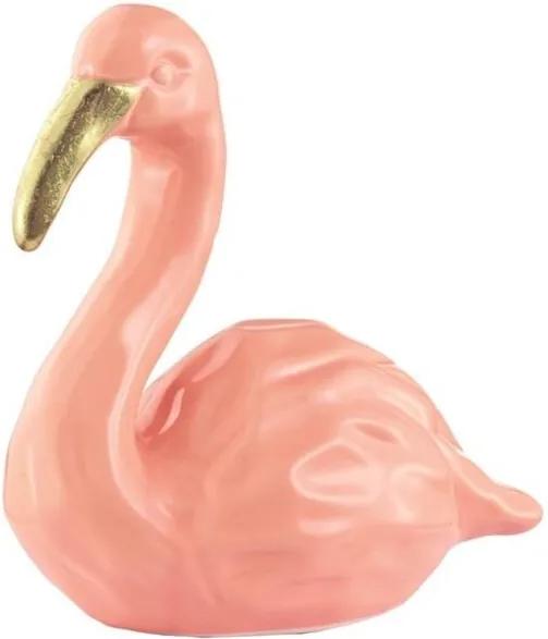 Flamingo Mart em Cerâmica Rosa