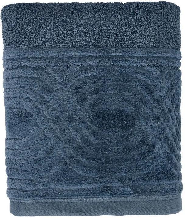 Toalha de Rosto Unique Wave - Azul Escuro - Santista