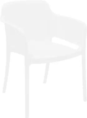 Cadeira Tramontina Gabriela Branca em Polipropileno e Fibra de Vidro