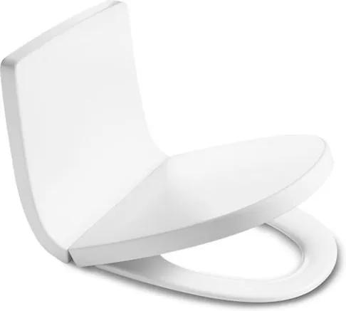 Assento Amortecido com Encosto para Caixa Khroma Branco - Roca - Roca