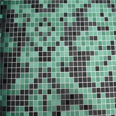 Papel De Parede Mosaico Verde Coleção Platinum 13-602