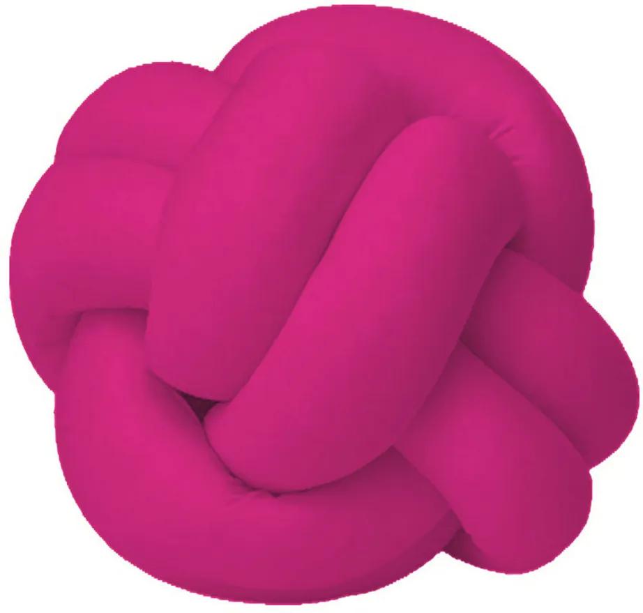 Almofada Nó Isabela com Enchimento de Silicone 01 Peça - Pink