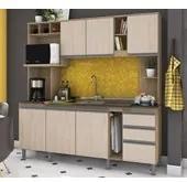 Cozinha Compacta B111 Rustico Fendi Briz