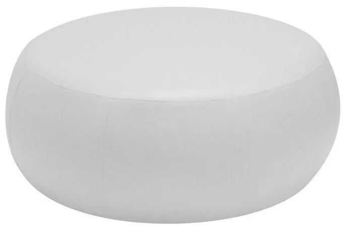 Puff Cleo 105cm PU Sintético Branco - Gran Belo