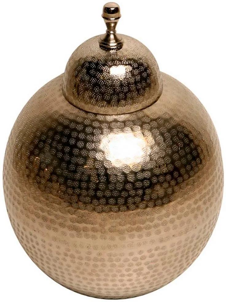 Vaso Decorativo de Metal Snowball
