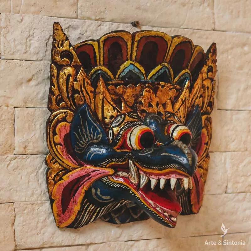 Máscara Garuda em Madeira | Bali