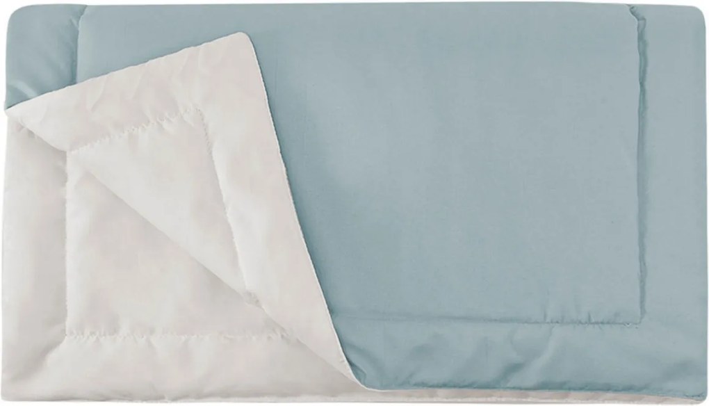 Peseira Colors Dupla Face para Cama Casal King - Diversas Cores Tiffany / Palha