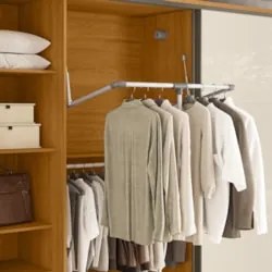 Guarda Roupa Casal 278cm 2 Portas 8 Espelhos Mya Off/Cinamomo Z10 - Mp