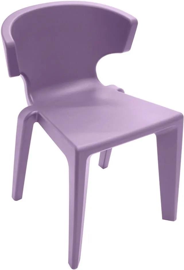 Cadeira Tramontina Marilyn Lilás em Polietileno sem Braços Tramontina 92714080