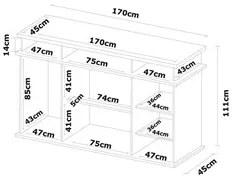 Cômoda Para Quarto 2 Portas 7 Gavetas London D02 Amendola Touch - Mpoz