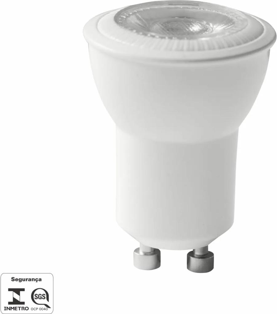 lâmpada mini dicroica led 4W quente Inmetro Bella LP025CEQ