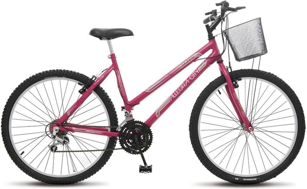 Bicicleta Colli Bikes Aro 26 Allegra City Pink