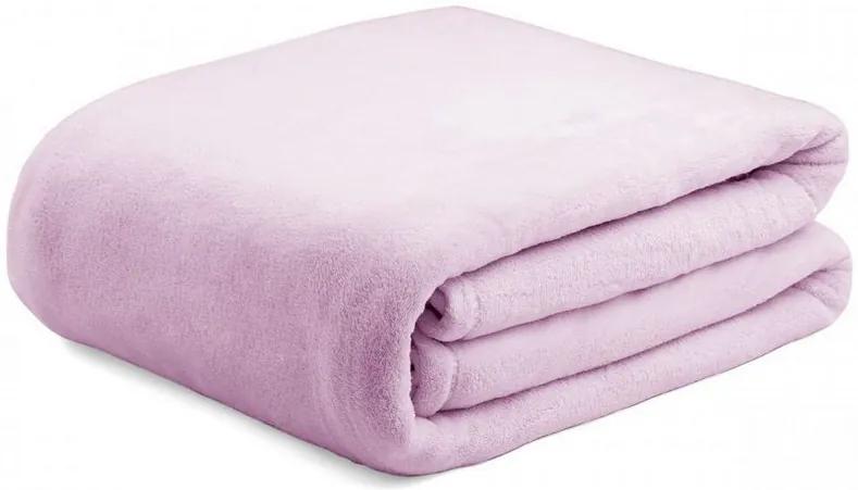 Cobertor Super Soft Liso Casal 300g/m² - Rosa - Naturalle
