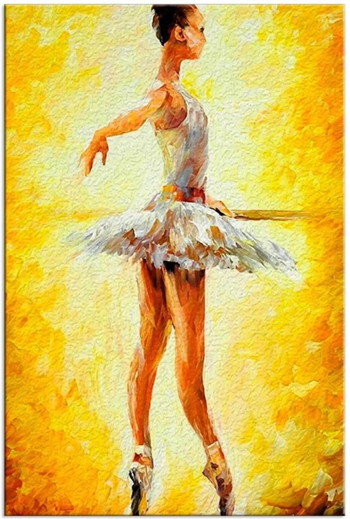 Tela Decorativa Ballet Dancer Médio Love Decor