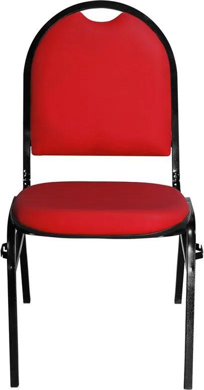 Cadeira Essencial Hot Fixável Couro Vermelho - Pethiflex