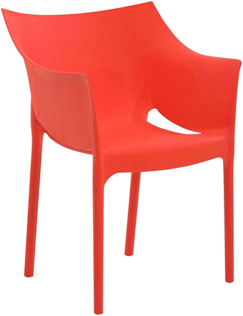 Cadeira Tais Vermelha Rivatti Móveis