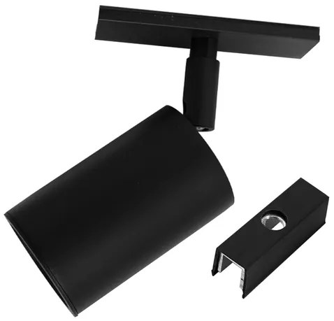 Modulo Spot Aluminio Para Perfil 5,6Cm Lisse I - PRETO