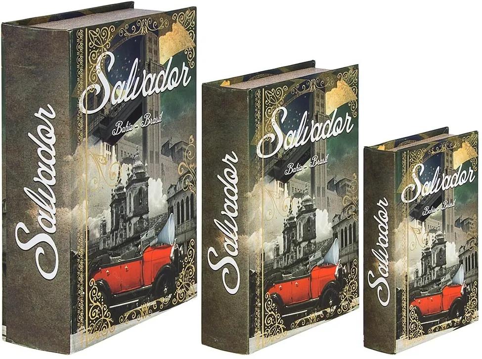 Book Box Salvador Calhambeque Oldway - 36x25x10cm