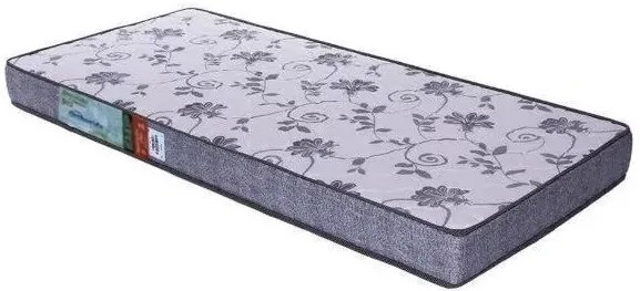 Colchonete Solteiro P�Rola 8Cm Orthovida Com Selo Inmetro (Cinza)
