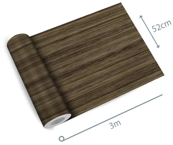 Papel de parede adesivo madeira marrom