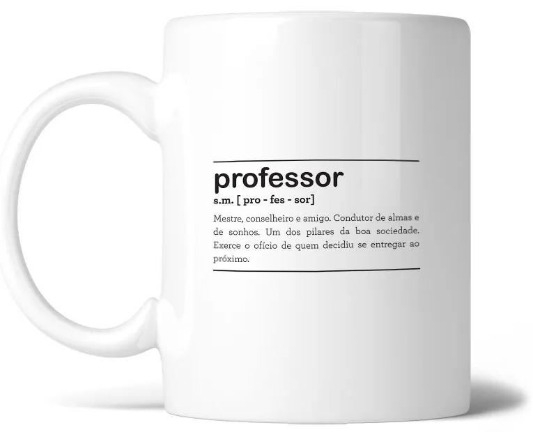 Caneca Professor significado