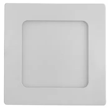 Plafon Led Embutir Quadrado Branco 6W Yamamura - LED BRANCO FRIO (6000K)