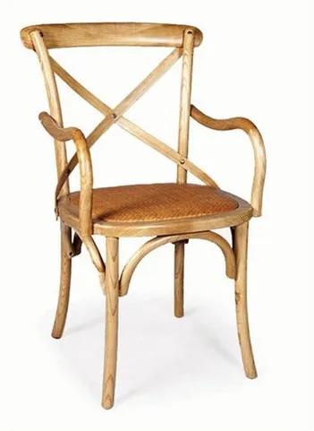 Cadeira Juárez Importada C/Braço em Madeira Maciça