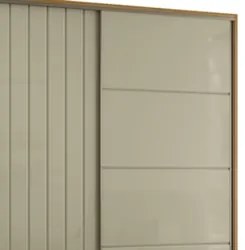Guarda Roupa Casal 230cm Com 2 Portas Verbena Opala/Cumaru Z10 - Mpoze