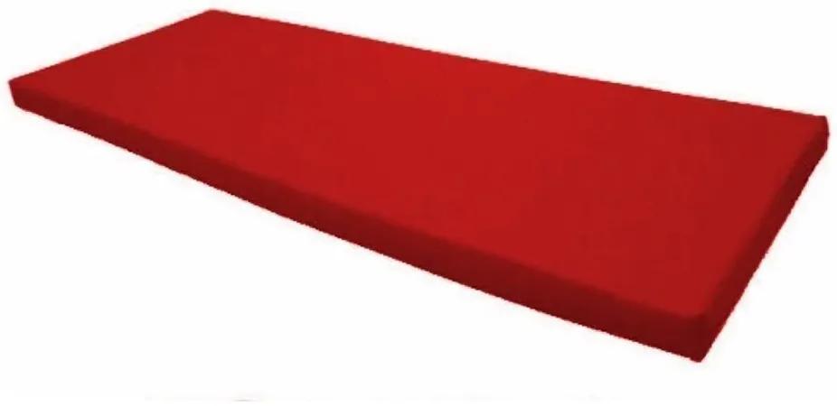 Colchão Assento Para Sofá Pallet - 120X60X12Cm D20 (Vermelho)