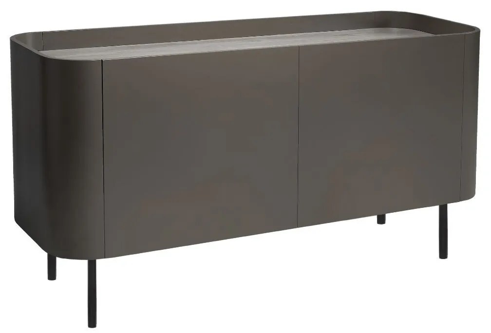 Aparador Buffet Alive 1,2m - Laca Cinza Alive  Kleiner