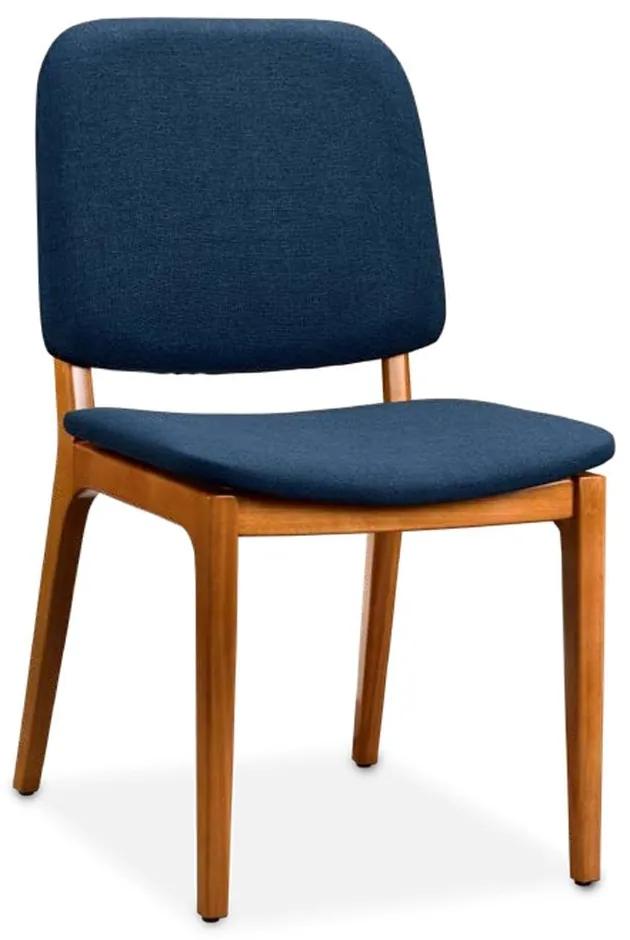 Cadeira Alexandra Estofada Estrutura Madeira Liptus Design Sustentável