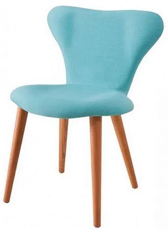 Cadeira Jacobsen Series 7 Azul com Pes Palito Tauari - 49607 Sun House