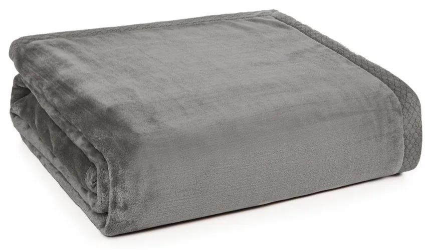 Cobertor Trussardi 100% Microfibra Aveludado Piemontesi King - Granel