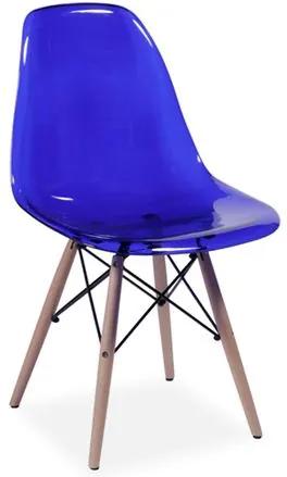 Cadeira Decorativa, Azul Brilho, EamesDSW