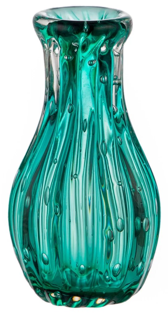 Vaso Murano Sorrento PP Verde Folha