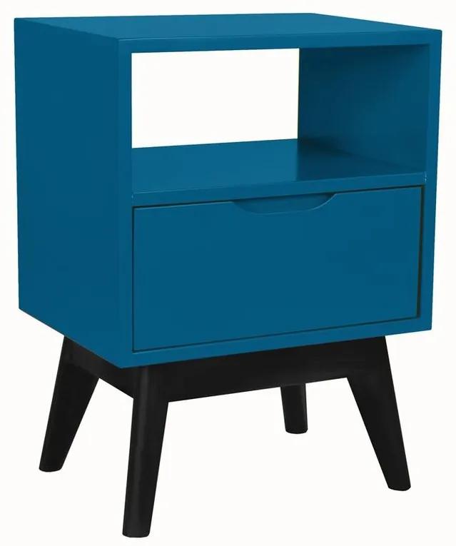 Mesa de Cabeceira On Azul - Wood Prime MP 221051