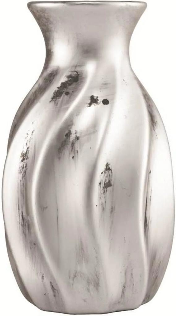 Vaso Mart de Cerâmica Prata Ossium 7001