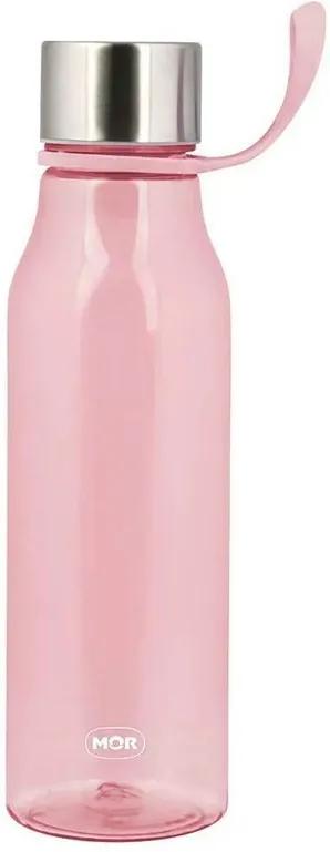 Garrafa Modern com Alça 570 ml - Rosa - Mor